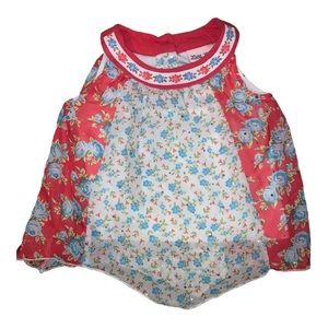 Girls super flowy summer tank. GUC. Floral print. Size 4T